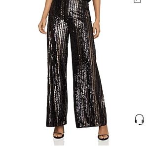 bcbgmaxazria Wide Leg Sequin Pants